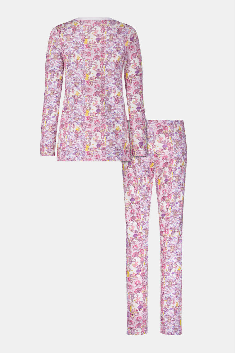 Roller Rabbit x Morningim Preppy Patchwork Women's Pajama-morningim