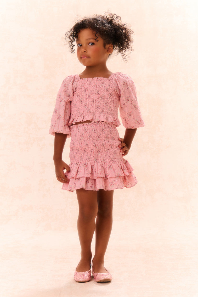 Girls Malva Cotton Top-morningim