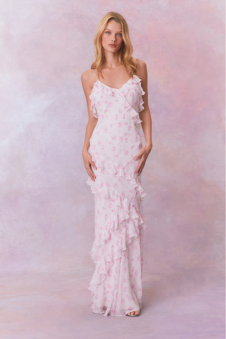 Rialto Fragrance Print Maxi Dress-STERLING DUSK-morningim