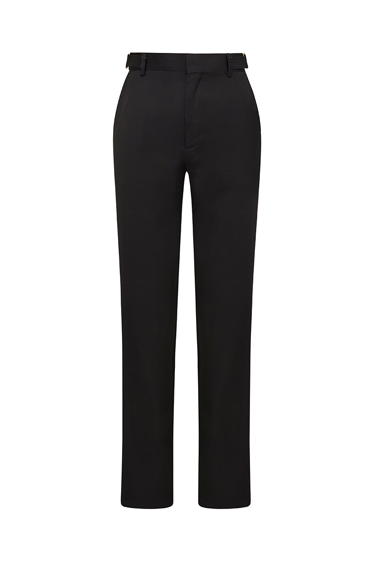 Severine Wool-Blend Tailored Pants-morningim