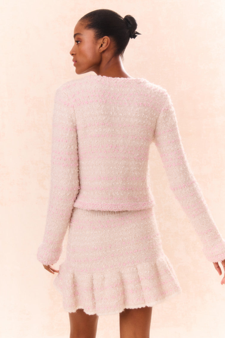 Velman Knit Mini Skirt-morningim