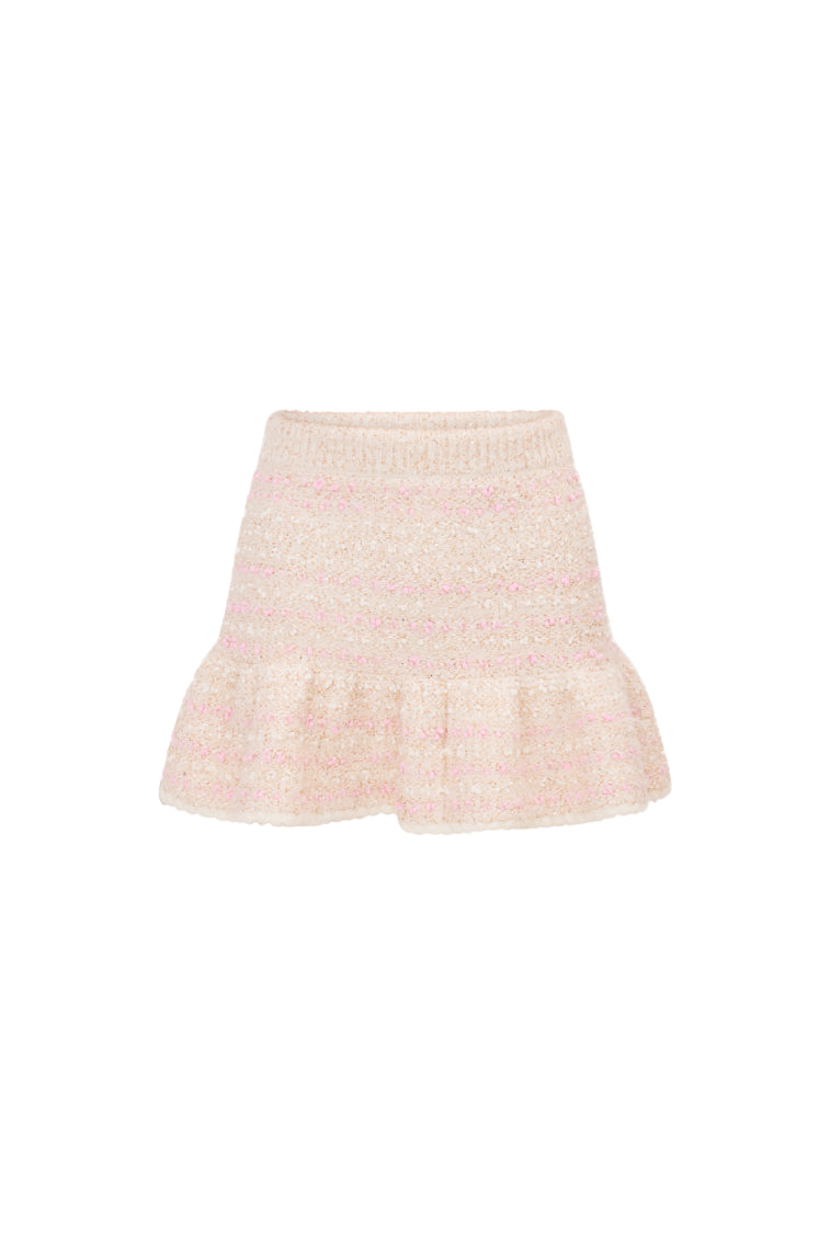 Velman Knit Mini Skirt-morningim