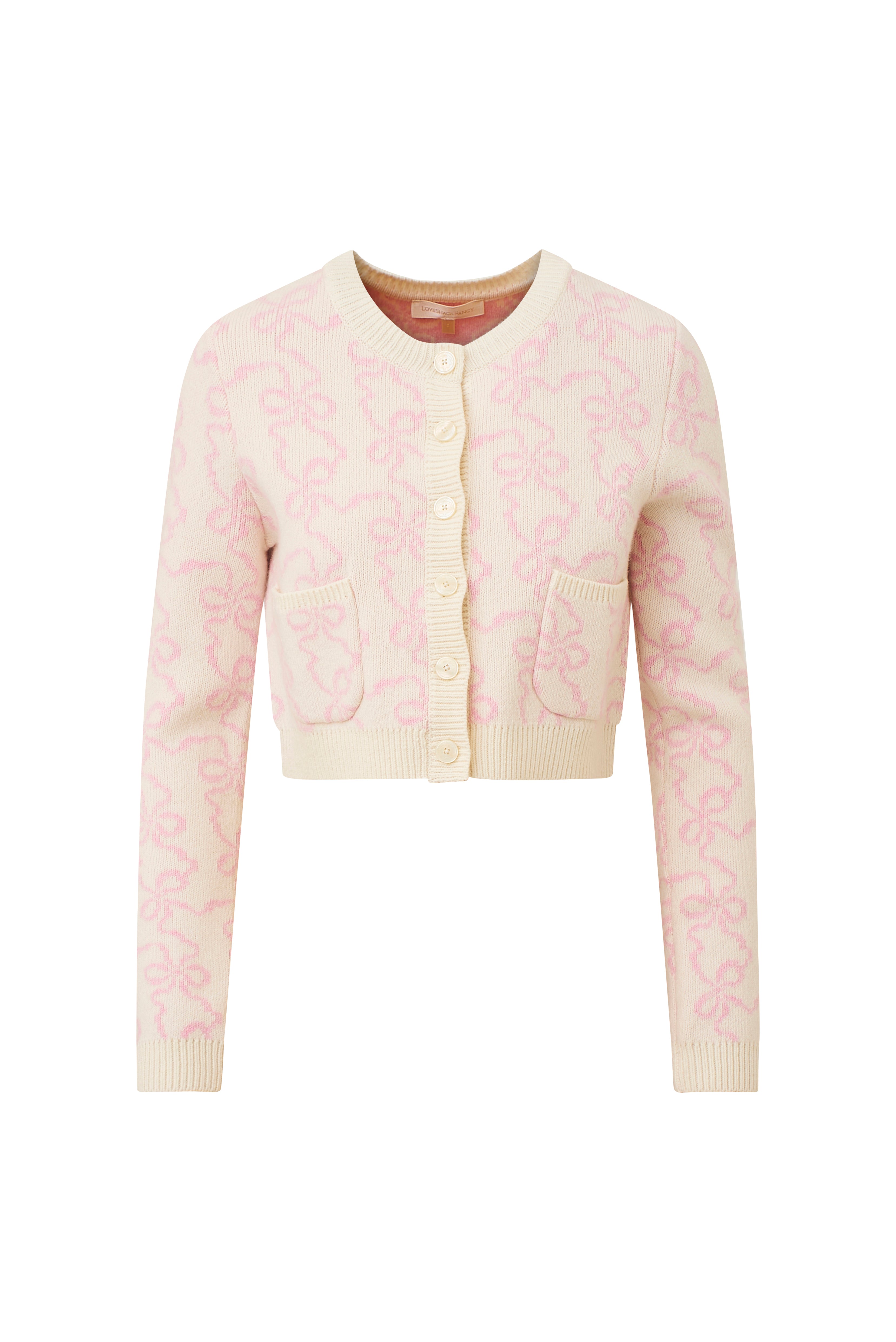 Veronika Bow Print Cardigan-morningim
