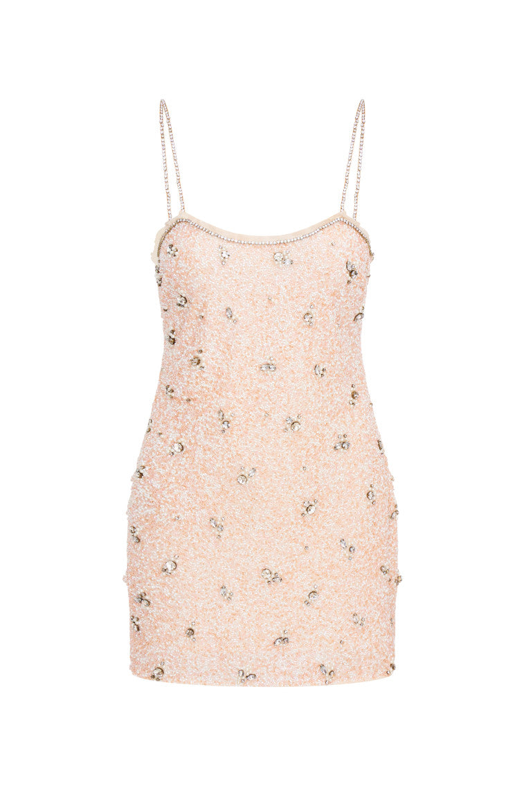 Windson Embellished Mini Dress-morningim