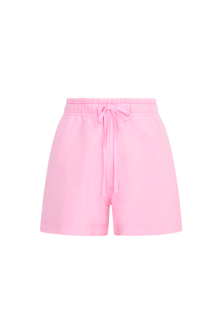 Zenaida Fleece Logo Shorts-morningim