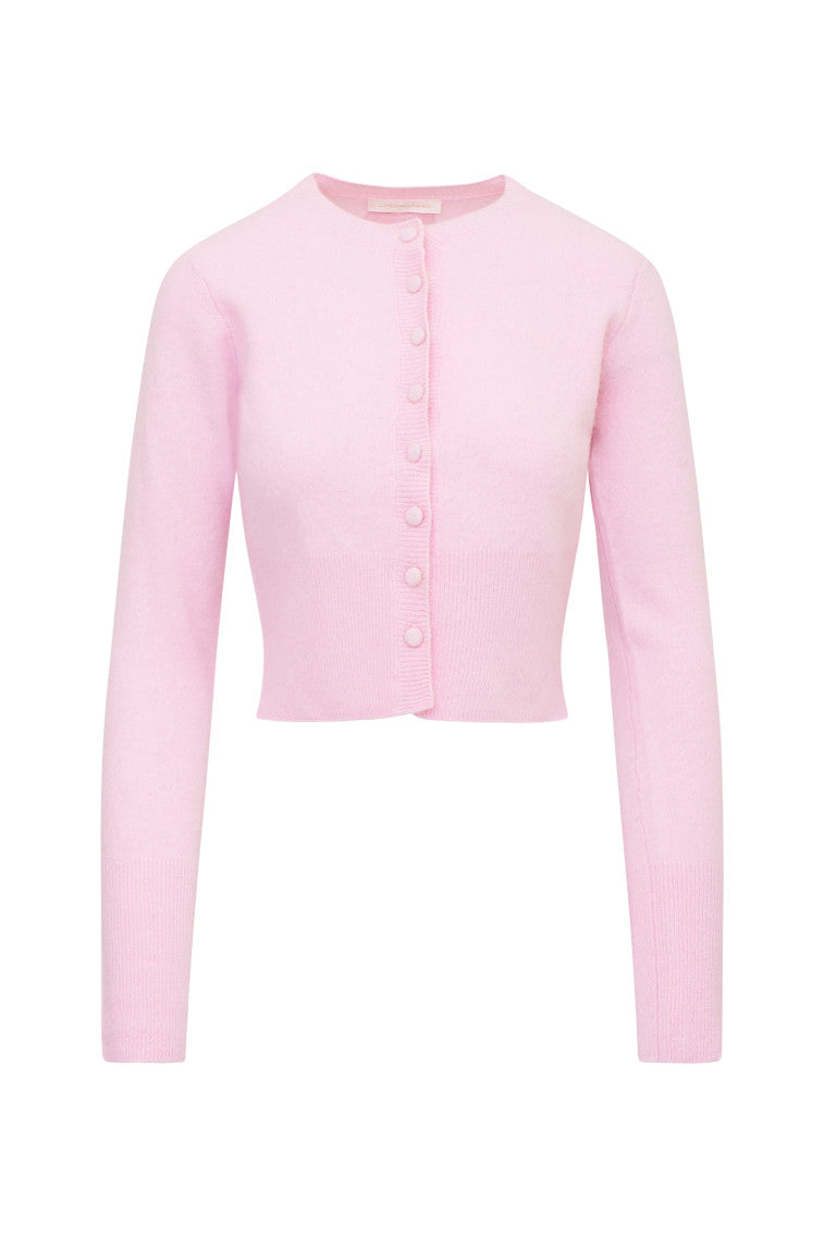 Adeanne Cropped Cashmere Cardigan-morningim