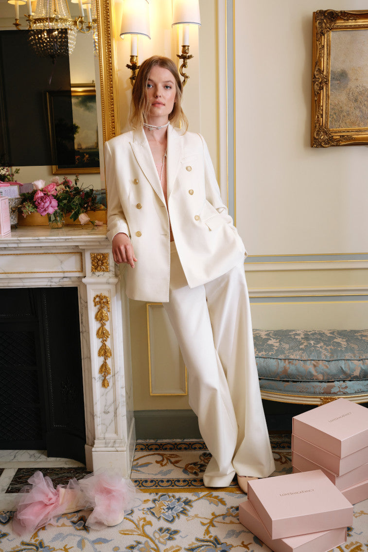 Reiser Double-Breasted Blazer-morningim