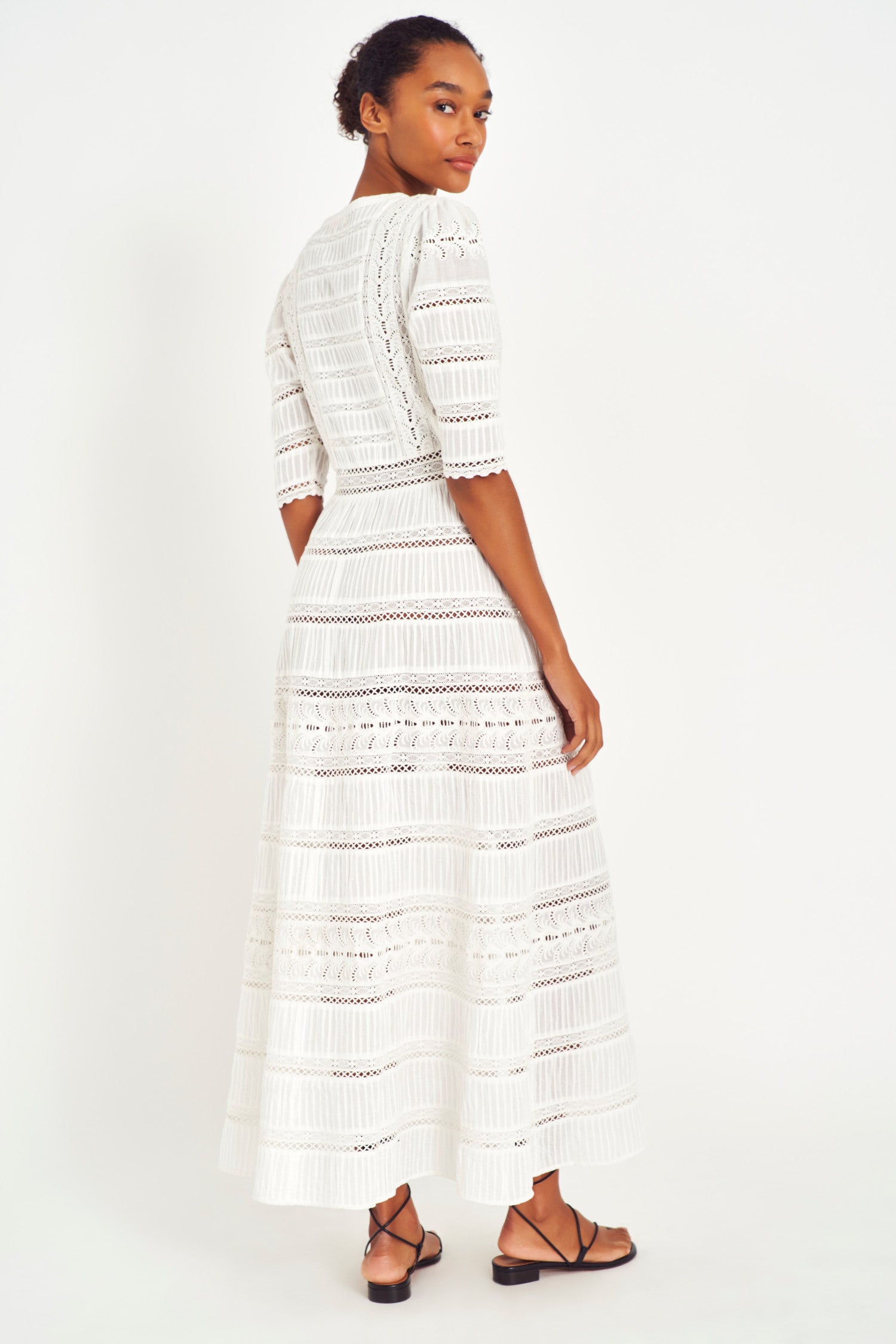 Flora Cotton Maxi Dress-morningim