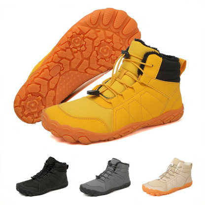 WarmStep- Non-slip & Carbon Fiber Waterproof Winter Barefoot Shoes (Unisex)