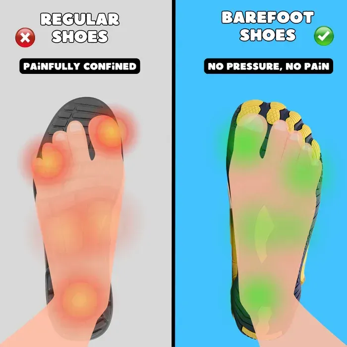 🔥 FLASH SALE: 50% OFF! ✨ EarthZen Grounding Allround Barefoot Shoes (Skin Pro with Copper)