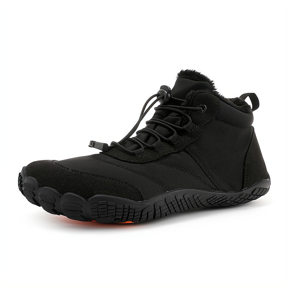 Winter Footwear Barefoot Fur Lined Hike Shoes Waterproof Snow Boots