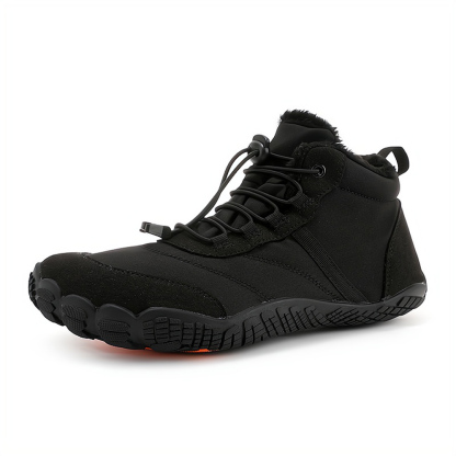 Winter Footwear Barefoot Fur Lined Hike Shoes Waterproof Snow Boots