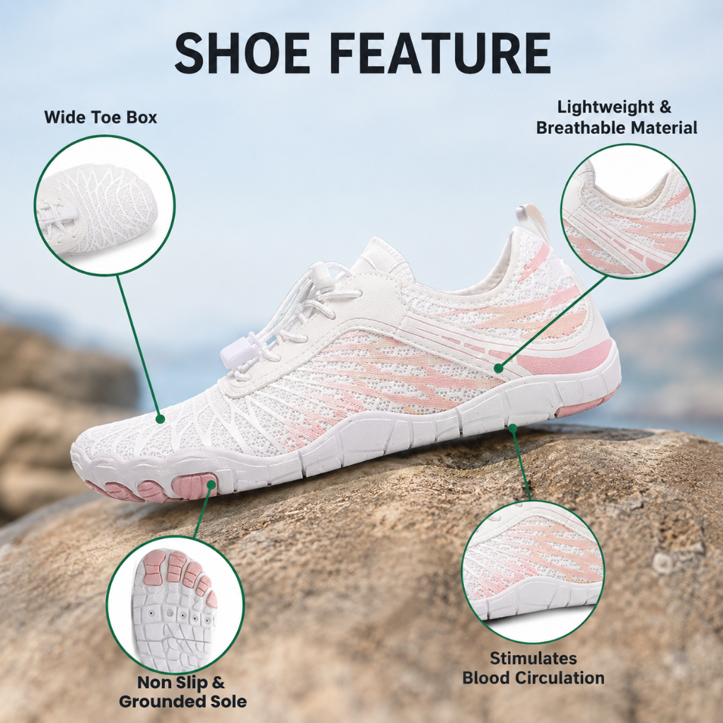 🌿 2026 Wellness Trend: EarthFlex™ Barefoot Shoes – Reconnect Naturally