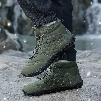 Hike Winter Footwear Barefoot Shoes Warm Snow Boots Wide Toe Box Shoe
