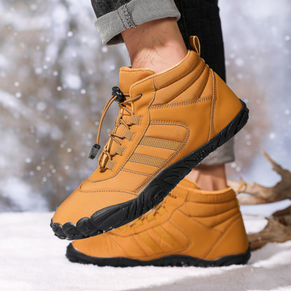 Hike Footwear Barefoot Wide Toe Box Snow Boots Winter Walking Shoes