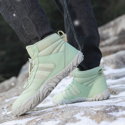 Hike Footwear Barefoot Wide Toe Box Snow Boots Winter Walking Shoes