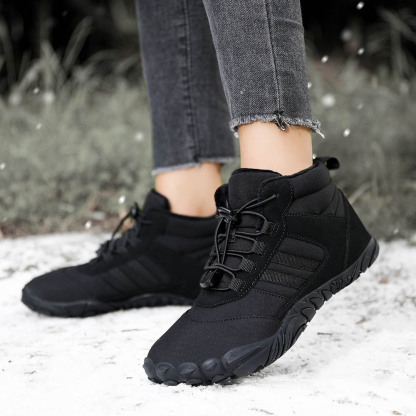 Hike Footwear Barefoot Wide Toe Box Snow Boots Winter Walking Shoes