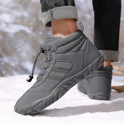 Hike Footwear Barefoot Wide Toe Box Snow Boots Winter Walking Shoes