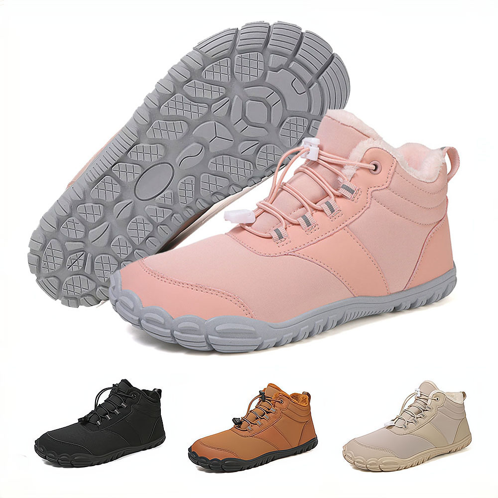 ❄️FrostLuxe- Non-slip & Carbon Fiber Waterproof Winter Barefoot Shoes (Unisex)