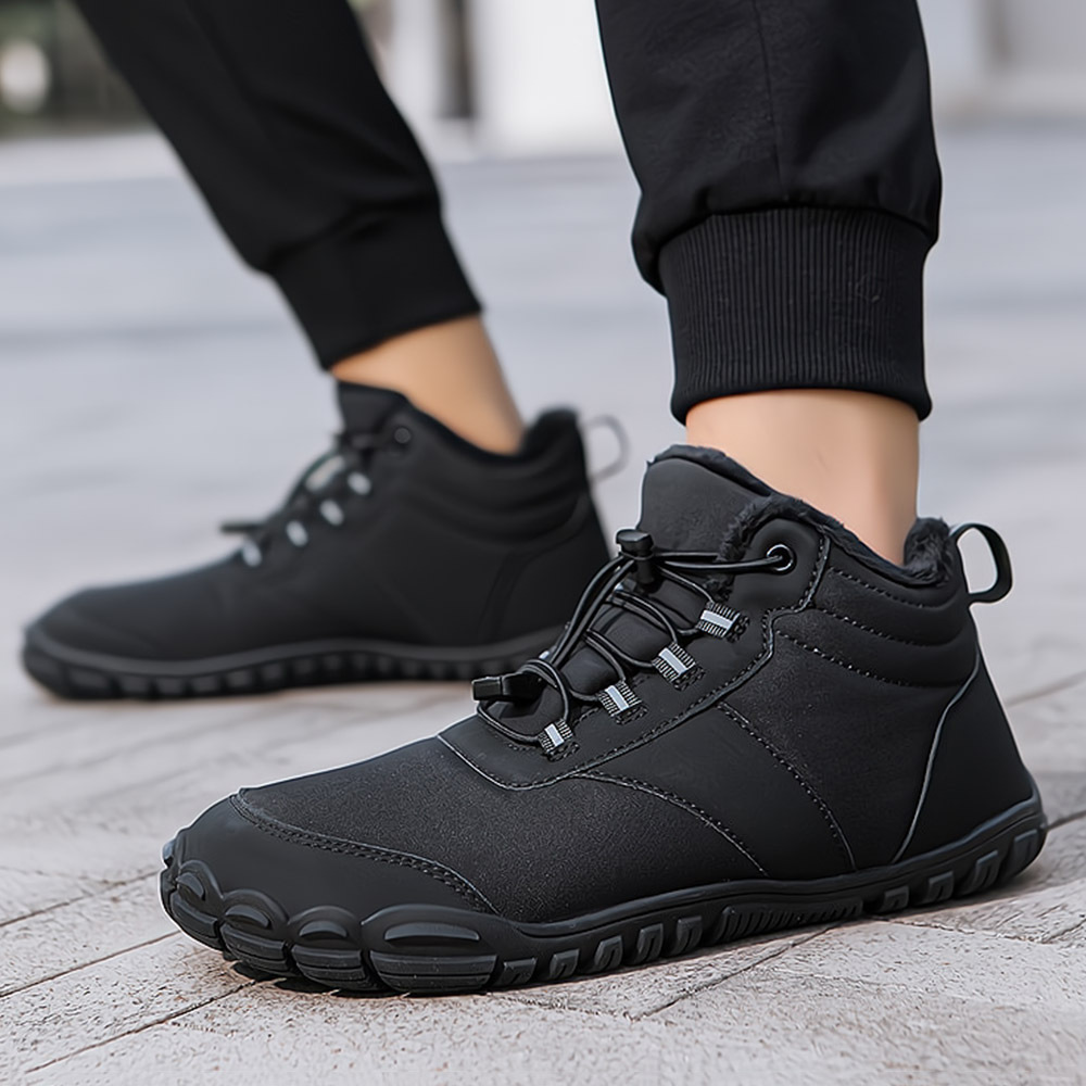 ❄️FrostLuxe- Non-slip & Carbon Fiber Waterproof Winter Barefoot Shoes (Unisex)
