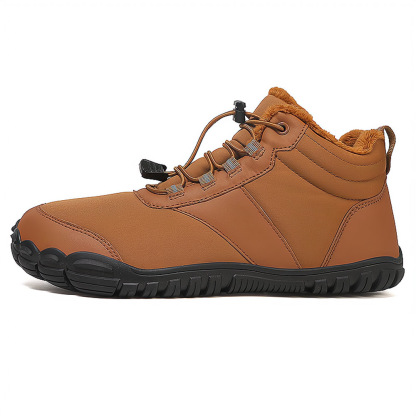 ❄️FrostLuxe- Non-slip & Carbon Fiber Waterproof Winter Barefoot Shoes (Unisex)