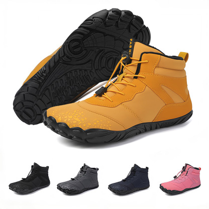 FrostRhythm- Non-slip & Carbon Fiber Waterproof Winter Barefoot Shoes (Unisex)