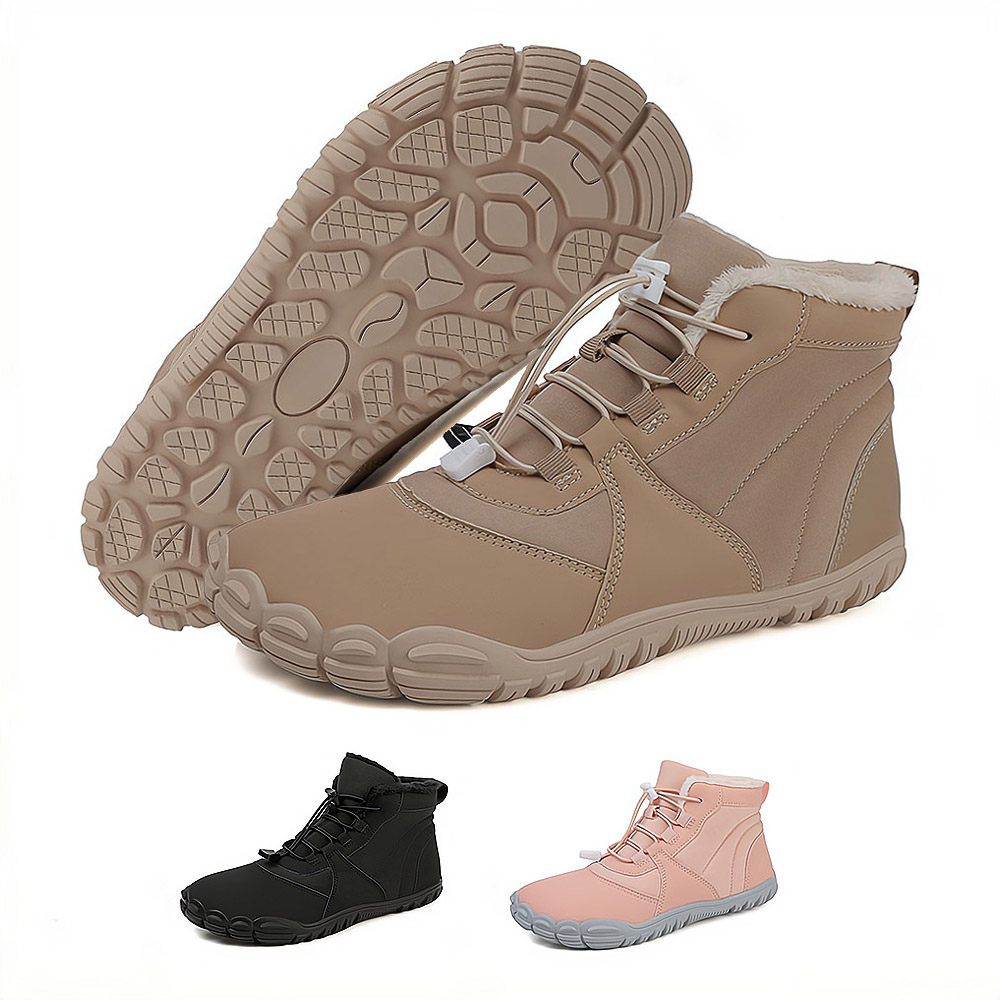 CocoaComfort- Non-slip & Carbon Fiber Waterproof Winter Barefoot Shoes (Unisex)