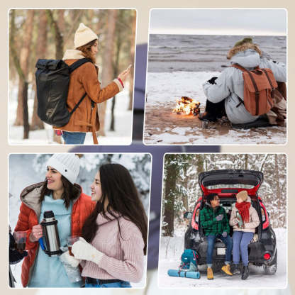 ❄️Winter Special Offer-4 In 1 Windproof Full Cover Outdoor Mask with Glasses（unisex）