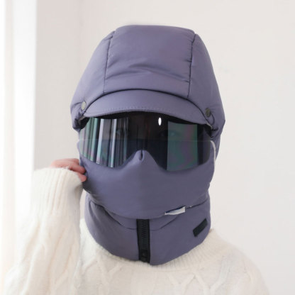 ❄️Winter Special Offer-4 In 1 Windproof Full Cover Outdoor Mask with Glasses（unisex）