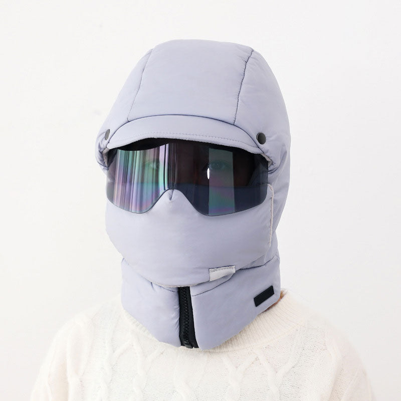 ❄️Winter Special Offer-4 In 1 Windproof Full Cover Outdoor Mask with Glasses（unisex）