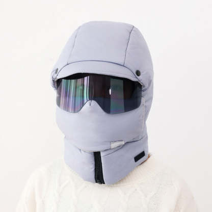 ❄️Winter Special Offer-4 In 1 Windproof Full Cover Outdoor Mask with Glasses（unisex）