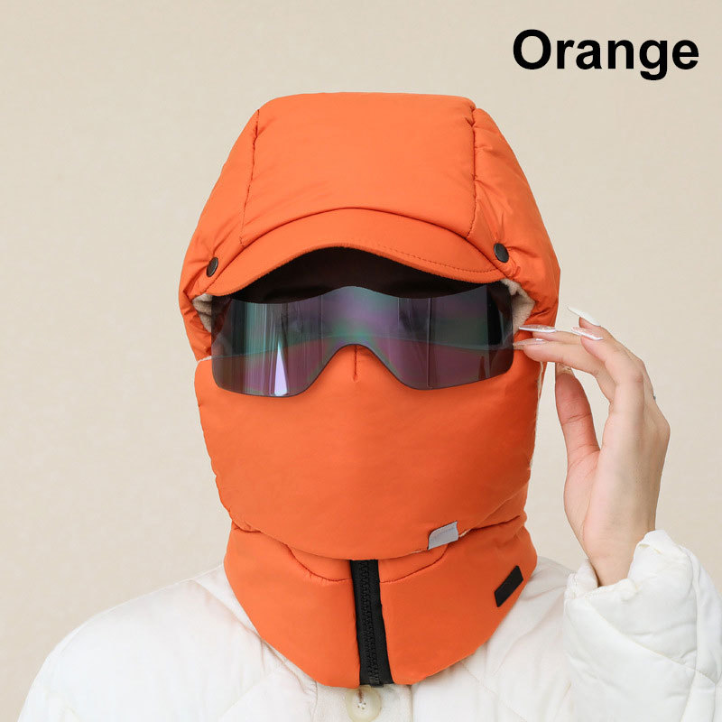 ❄️Winter Special Offer-4 In 1 Windproof Full Cover Outdoor Mask with Glasses（unisex）