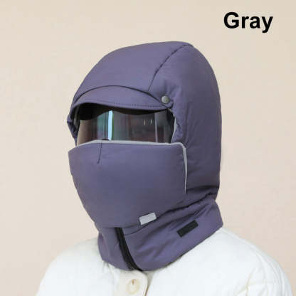 ❄️Winter Special Offer-4 In 1 Windproof Full Cover Outdoor Mask with Glasses（unisex）