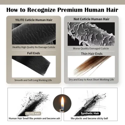 Meiverah Tape In Hair Extensions 20Pcs/50g Tape Ins Natural Remy Human Hair (#3)