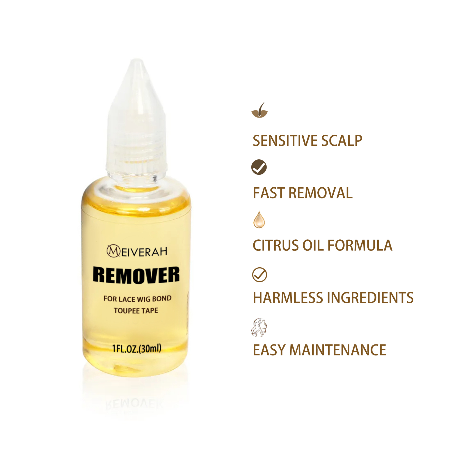 Meiverah Tape In Extension Remover Wig Glue Adhesive Remover