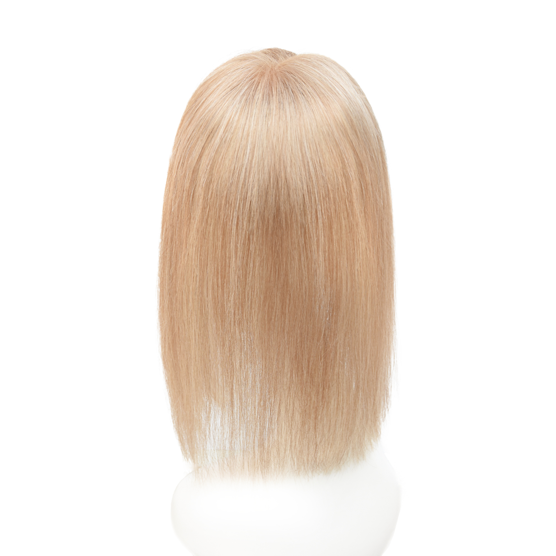 Meiverah Natural-Looking Handmade Full Hand-tied PU Mono Lace NO Bangs Clip-In Women Toupee -（613/10/14A#）