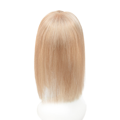Meiverah Natural-Looking Handmade Full Hand-tied PU Mono Lace NO Bangs Clip-In Women Toupee -（613/10/14A#）