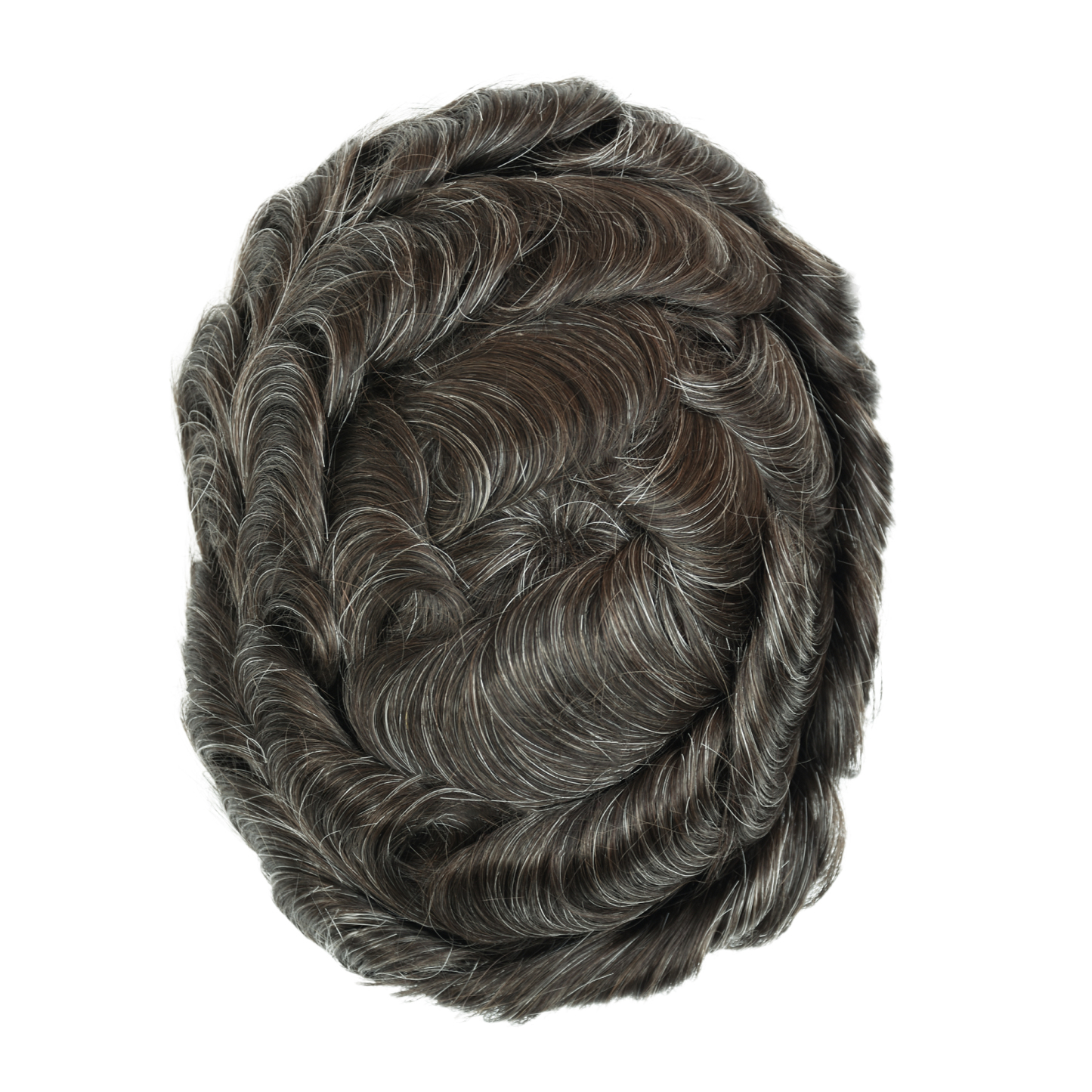 Meiverah Natural-Looking Handmade Men's Top Wig - BD Style (320 Color)