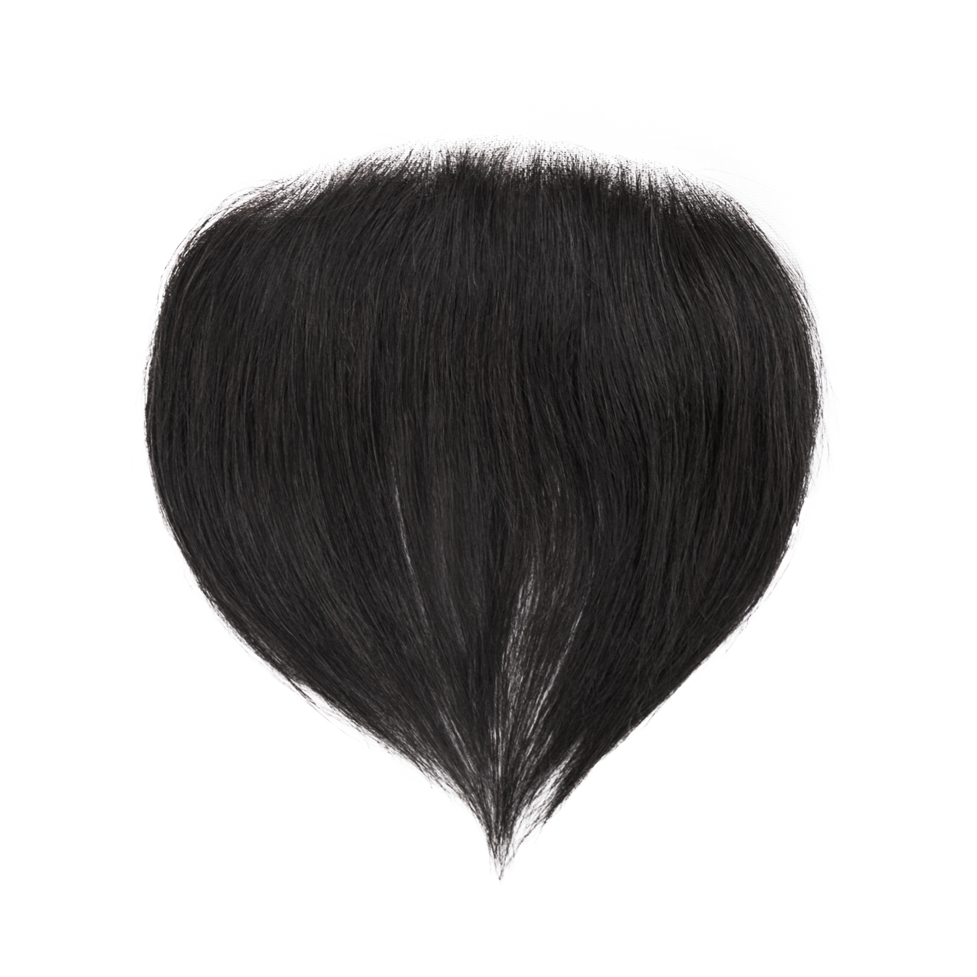 Meiverah Hand-Tied Mono Base Men's Hair System - Breathable, Realistic Hairline & Natural-Looking Hair Replacement（1B#)