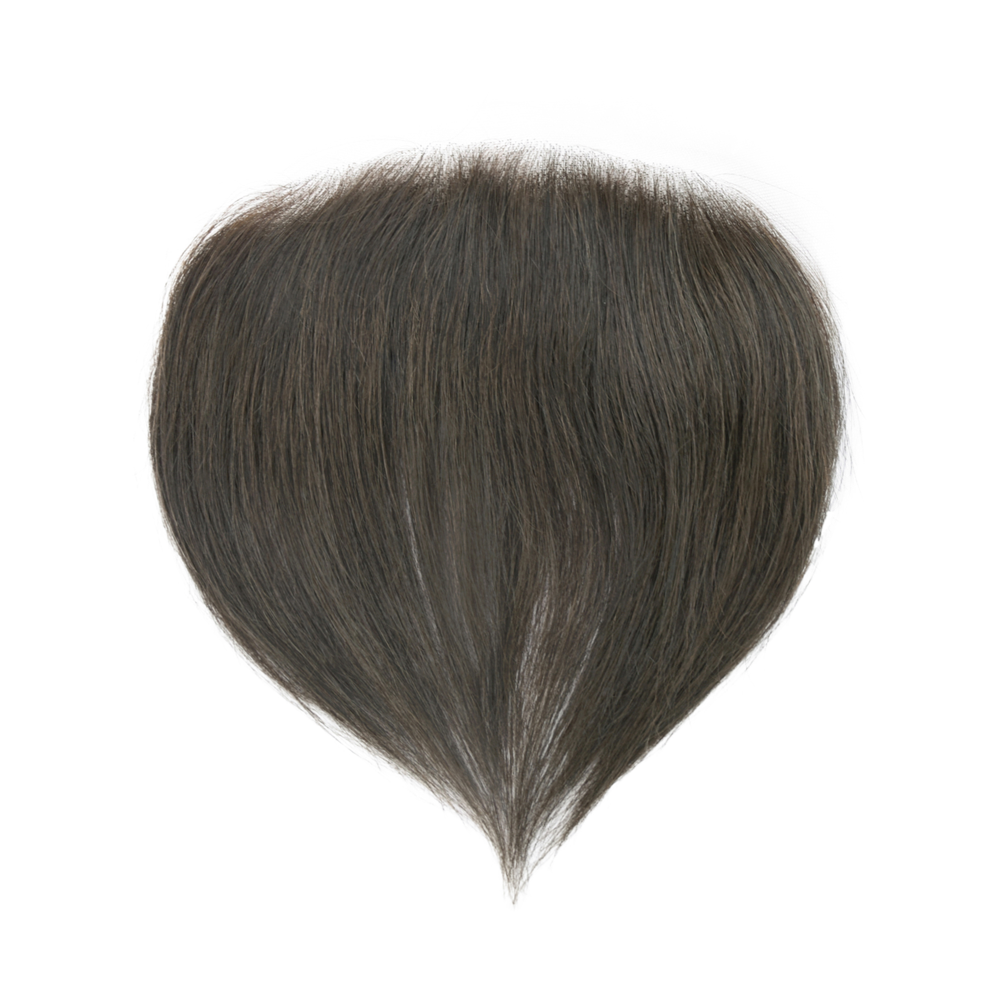 Meiverah Hand-Tied Mono Base Men's Hair System - Breathable, Realistic Hairline & Natural-Looking Hair Replacement（2#)