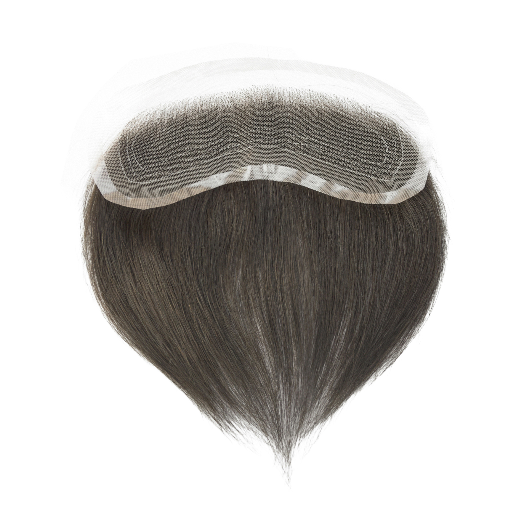 Meiverah Hand-Tied Mono Base Men's Hair System - Breathable, Realistic Hairline & Natural-Looking Hair Replacement（2#)