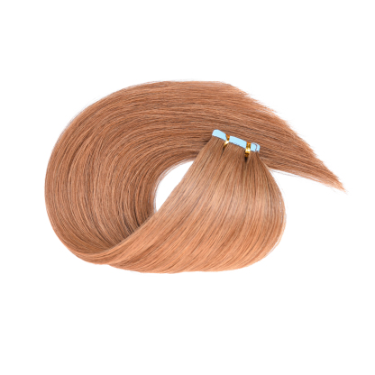 Meiverah Tape In Hair Extensions 20Pcs/50g Tape Ins Natural Remy Human Hair (#30)