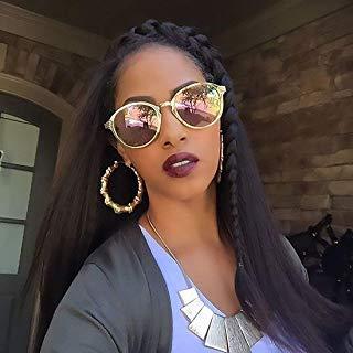 Yaki Hair Clip in Natural Hair Extensions for Black Women Virgin Remy Hair Kinky Straight （Natural Black）