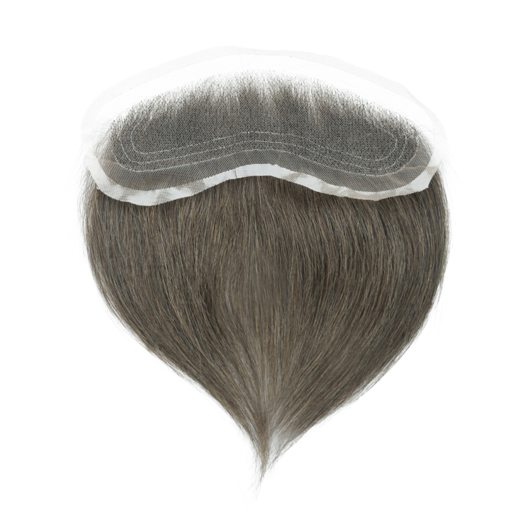 Meiverah Hand-Tied Mono Base Men's Hair System - Breathable, Realistic Hairline & Natural-Looking Hair Replacement（4#)