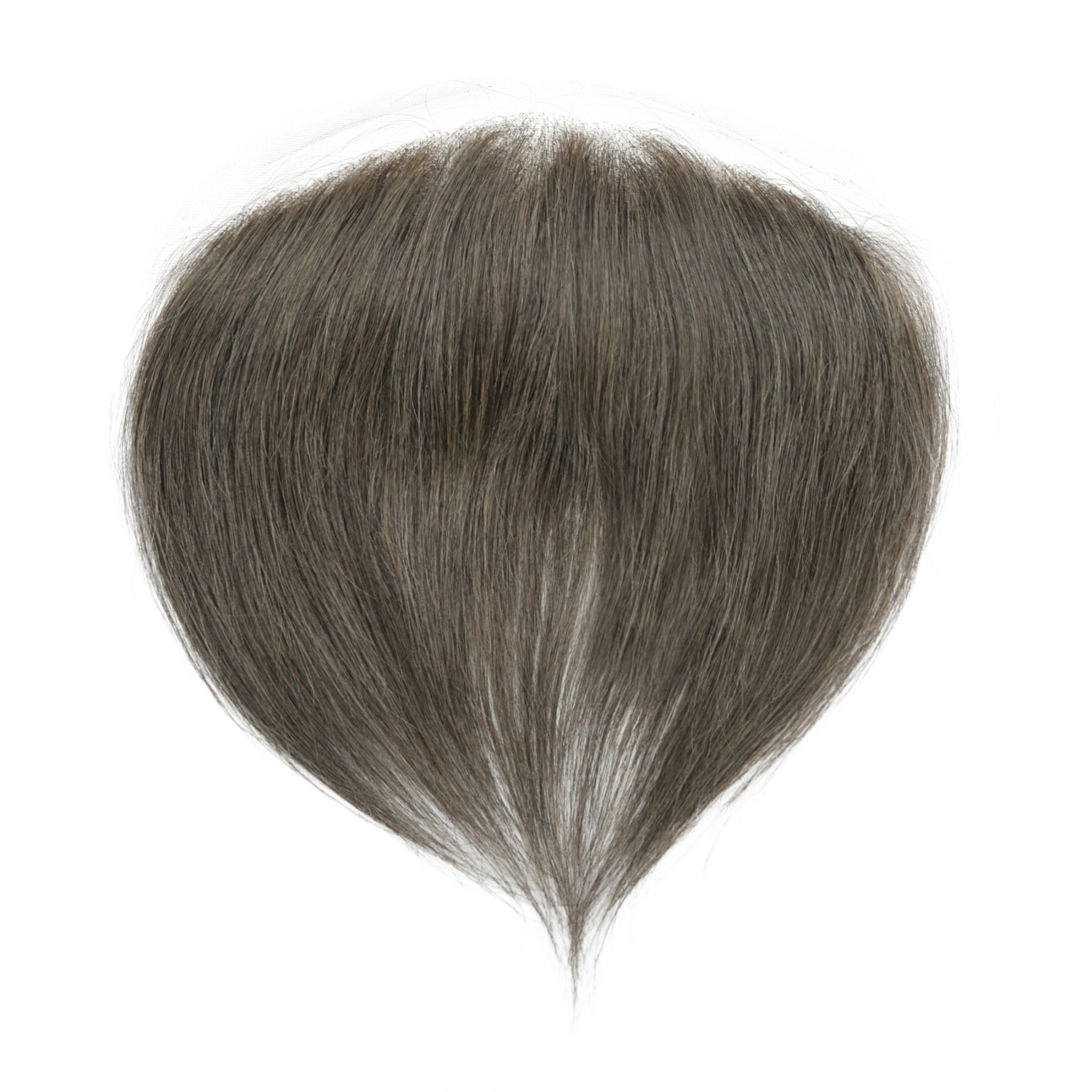 Meiverah Hand-Tied Mono Base Men's Hair System - Breathable, Realistic Hairline & Natural-Looking Hair Replacement（4#)