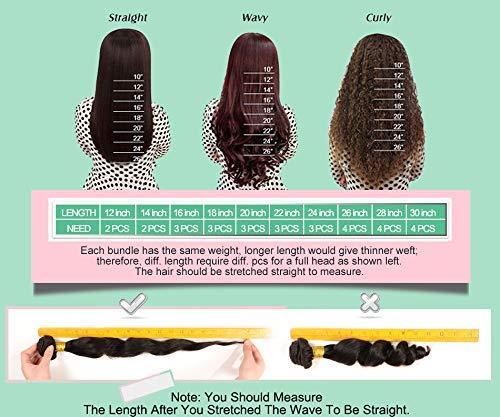 Clip in Body Wave Human Hair Extensions Copper Red Color Virgin Hair Double Weft(Natural Black)