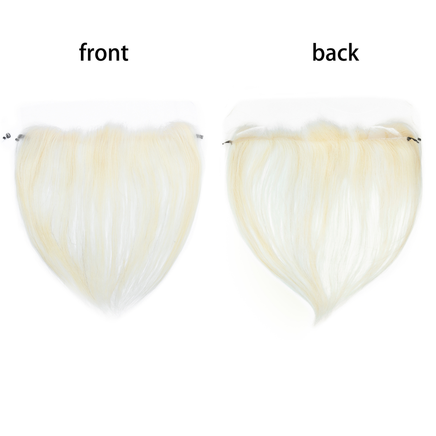 Meiverah Fishing Line Hand-Tied Mono Base Women's Hair System - Breathable, Realistic Hairline & Natural-Looking Hair Replacement（613#）