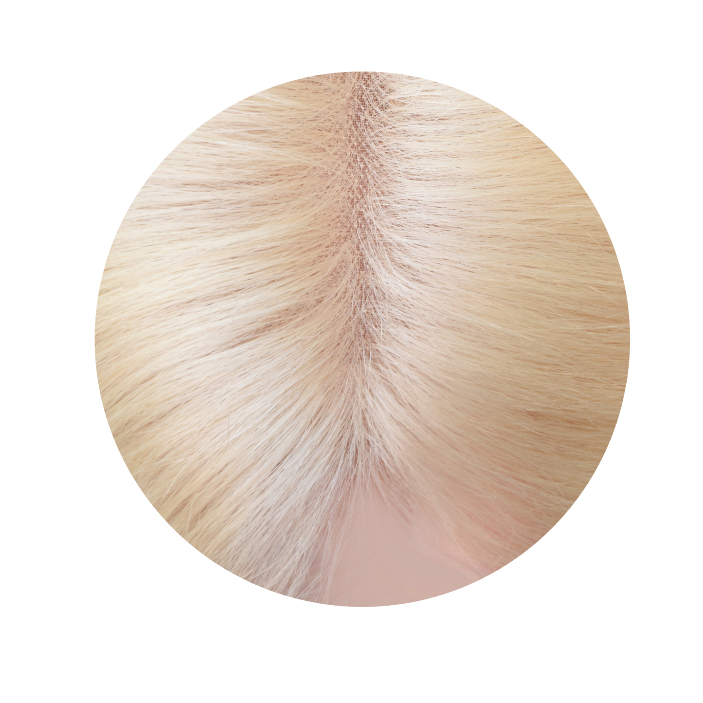 Meiverah Natural-Looking Handmade Full Hand-tied PU Mono Lace NO Bangs Clip-In Women Toupee -（613#）