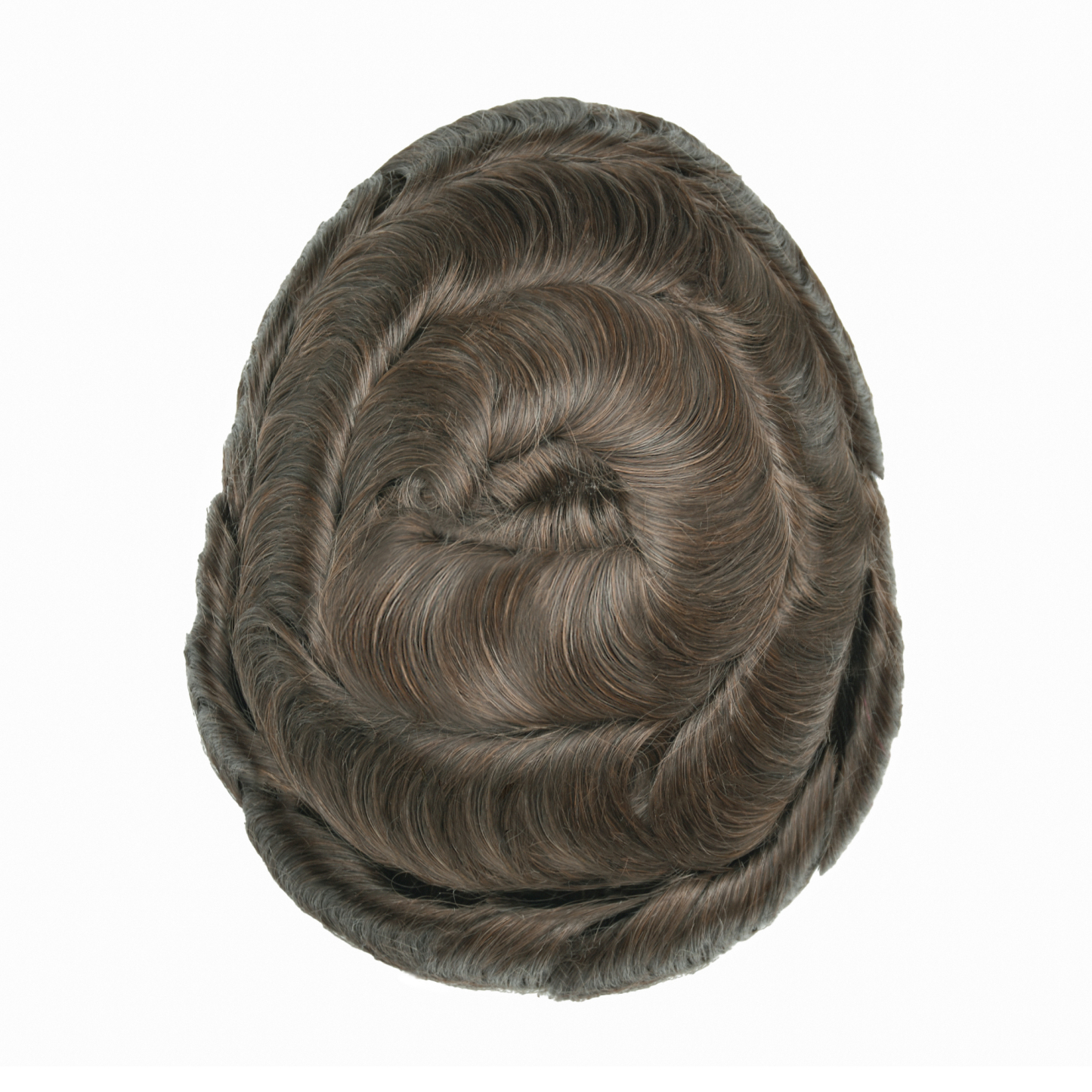 Meiverah Natural-Looking Handmade Men's Top Wig - AS Style (7# Color)
