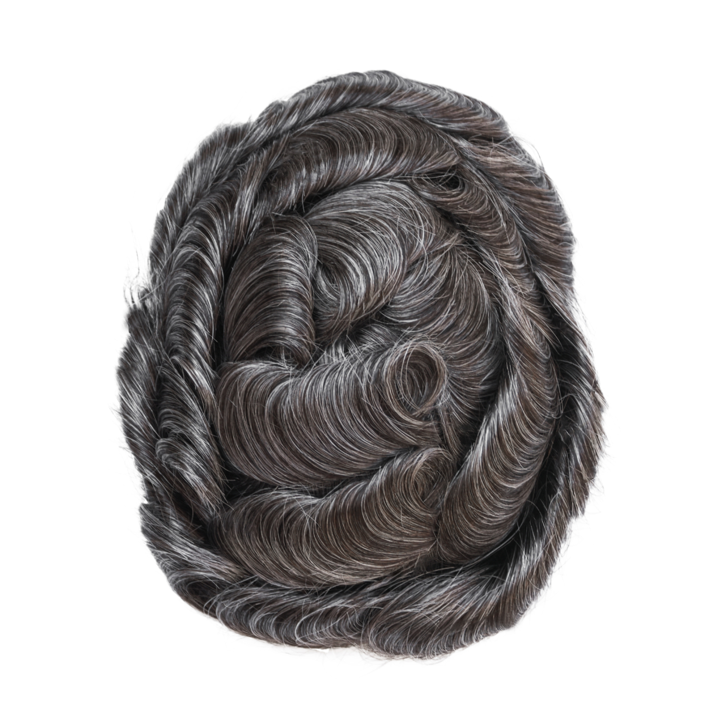 Meiverah Natural-Looking Handmade Men's Top Wig - BD Style (240 Color)